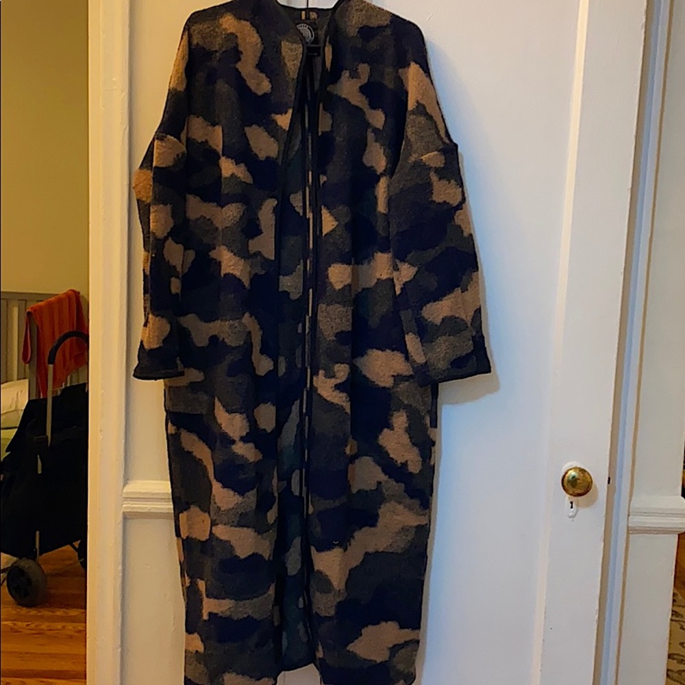 Maxi thick cardigan/jacket